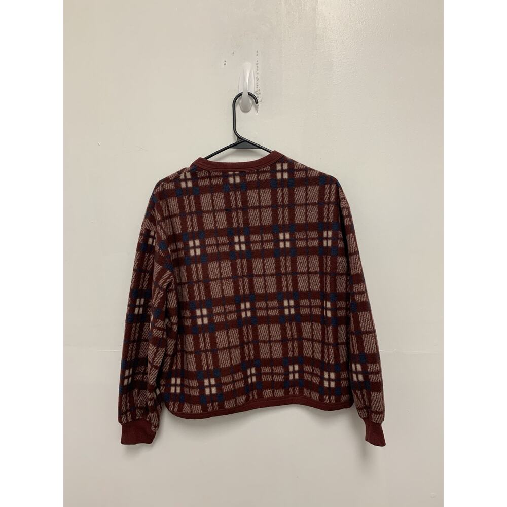 The GREAT. The Plush Fleece Henley Sleep Sweatshirt Size 1 - Picture 4 of 4